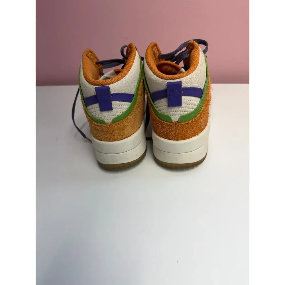 Nike Dunk HI Up PRM Women’s Multi Sz Sail/Canyon Purple size 8.5